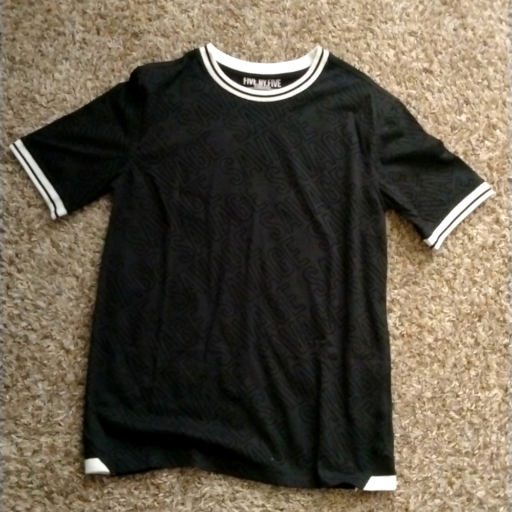 Long black shirt